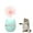 Blue-green, variant on Feelers cat toy tumbler, feather Cat Toy for cat Kitten Indoor Exercise, cat Interactive Ball Toys, Blue-green, 1 PCS