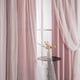 thumbnail image 1 of Cortinas opacas MYSKY HOME rosas de 160 cm de longitud para dormitorio, 1 of 9