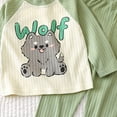 thumbnail image 4 of xaweyi Toddler Baby Boys Clothes Outfits Long Sleeve Pullover Sweatshirt Tops + Pants Set Fall Winter Sweatsuits 1-5T,Sizes 12-18 Months, 4 of 4