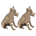 thumbnail image 1 of NUOLUX 2Ud Estatua De Perro De Con Para En Café, 1 of 6