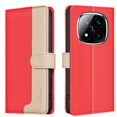 thumbnail image 5 of Premium RFID Blocking Wallet Case for Xiaomi Redmi Note 14 Pro 4G with 3 Card Slots & Stand Red, 5 of 5