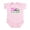 Petal Pink, variant on CafePress - Daddy's Little Gamer Infant Bodysuit - Baby Light Bodysuit, Size Newborn - 24 Months