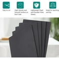 thumbnail image 4 of 4pcs PVC Foam Board Sheet 10x8inch Rectangle Black Foam PVC Plates Plastic Sheets for Mounting Crafts Modelling Art Display School Projects 3mm Thick Black, 4 of 9