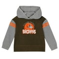 thumbnail image 2 of Toddler Cleveland Browns Club House Long Sleeve Hoodie Top and Leggings Two-Piece Set, 2 of 5