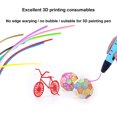thumbnail image 4 of Bolígrafo 3D HUOGUO para niños con consumibles de 10 colores y 50 m en total, 4 of 5