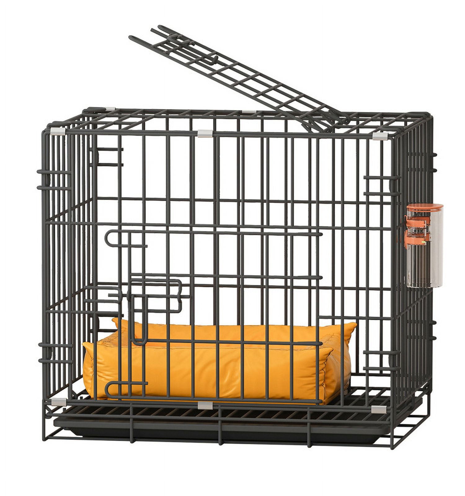 Dog Cage Bold Pet Folding Wire Cage Large, Medium and Small Dog Cage Stainless Steel Wire Pet Cage Cat Cage Rabbit Cage