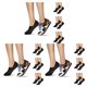 thumbnail image 2 of Guardurnaity 4 Pairs Women Socks Slippers Invisible Shopping Short Clothing Breathable Simple Accessory Sock Seamless Home Daily Thin Type1, 2 of 5