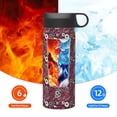 thumbnail image 6 of Sikiie Daisies Flowers Print 18OZ Insulated Straw Cup, Portable Leak-proof Sports Water Bottle, Stainless Steel Water Cup Suitable for Home and Outdoor, 6 of 8