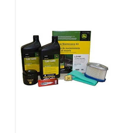 E39 Oil Filter Kit - John Deere Maintenance Kit for LT133, LT150, LT155, LX173, LX255 SST15 GT225 Lawn Mower Filters, Oil LG191