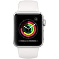 thumbnail image 2 of Restored Apple Watch Series 3 (GPS, 38MM) Silver Case + White Sport Band (Refurbished), 2 of 7
