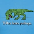 thumbnail image 3 of CafePress - T Rex Hates Pushups Women's Dark T Shirt - Women's Traditional Fit Dark T-Shirt, 3 of 4
