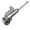 Silver, variant on 105° Right Angle Drill Attachment, 1/4" Hex Shank for Tight Spaces, High-Hardness Steel Construction, Fits All Power Drills & Drivers for Cabinets/Furniture, Angle Drill Adapter
