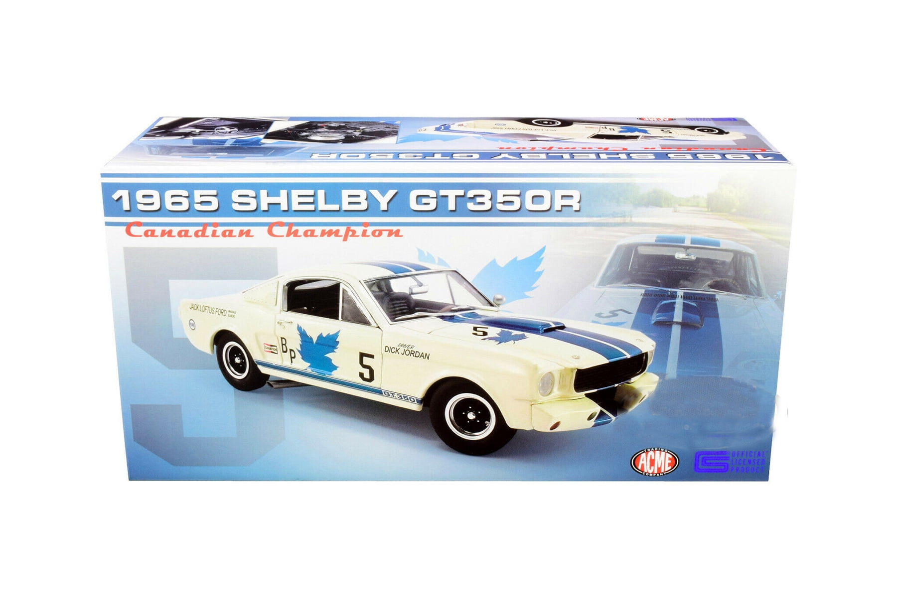 ACME GMP 1:18 1965 Ford Mustang Shelby Gt350R - Terlingua Hommage