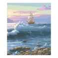 thumbnail image 2 of Kits de pintura de bricoje por números Decoración de pared sin marco 5 # Soledad Cuadro de pintura al óleo, 2 of 9