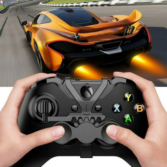 POINTERTECK Xbox One Mini Steering Wheel Racing Games Auxiliary Gamepad Steering Wheel for XBox One S/X Controller