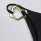 thumbnail image 5 of Trajes de baño Amzcrzy Tankini para mujer, trajes de baño, trajes de baño, bikini para mujer, conjuntos de bikini de moda de color sólido con tirantes y espalda descubierta, negro, L, 5 of 5