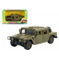 thumbnail image 1 of Motormax Humvee Cargo Militaire / Transporteur de Troupes Vert 1/24 Modèle de Voiture Moulée sous Pression, 1 of 1