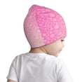 thumbnail image 2 of Pofeuu Breast CancerN Ribbons Awareness Print Baby Beanie Hats for Unisex, Toddler Beanies Baby Girl Boy Hat Warm Cap for Baby, Infant, Toddler-Small, 2 of 6