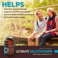 thumbnail image 5 of OmniBiotics Ultimate Daily Multivitamin for Women & Men – 34 Essential Ingredients Including Vitamin A, C, D, E, B6, B12, Biotin, Zinc – 120 Vegan Capsules, 5 of 6