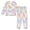 Pastel Unicorns and Bows, variant on Fluffy Pajamas Set Fuzzy Winter Warm Pj Sets Pullover Tops and Long Pants Purple Adorable Mermaid X-Small