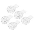 thumbnail image 4 of Miangastore 5pcs Lock Hasp Acrylic Mini Buckle Latch Transparent Hinge Hasps for Wooden Box, 4 of 8