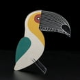 thumbnail image 1 of BeesClover Portable Fun Animal Night Light Owl Peacock Shape Table Lamp Wooden Ornaments for Home Decoration, 1 of 8