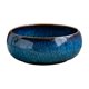 thumbnail image 4 of Maceta Lotus Bowl decorativa, a prueba de fugas, portátil, versátil, única, de cerámica esmaltada. Gradiente azul, 4 of 8