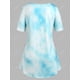 thumbnail image 2 of Tallas grandes Teñido Dye Sun Imprimir Swing Tee Rosegal Camisetas tallas grandes, 2 of 5