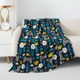 thumbnail image 1 of Mainstays Kids Plush Throw Blanket Game Over, 1 of 5