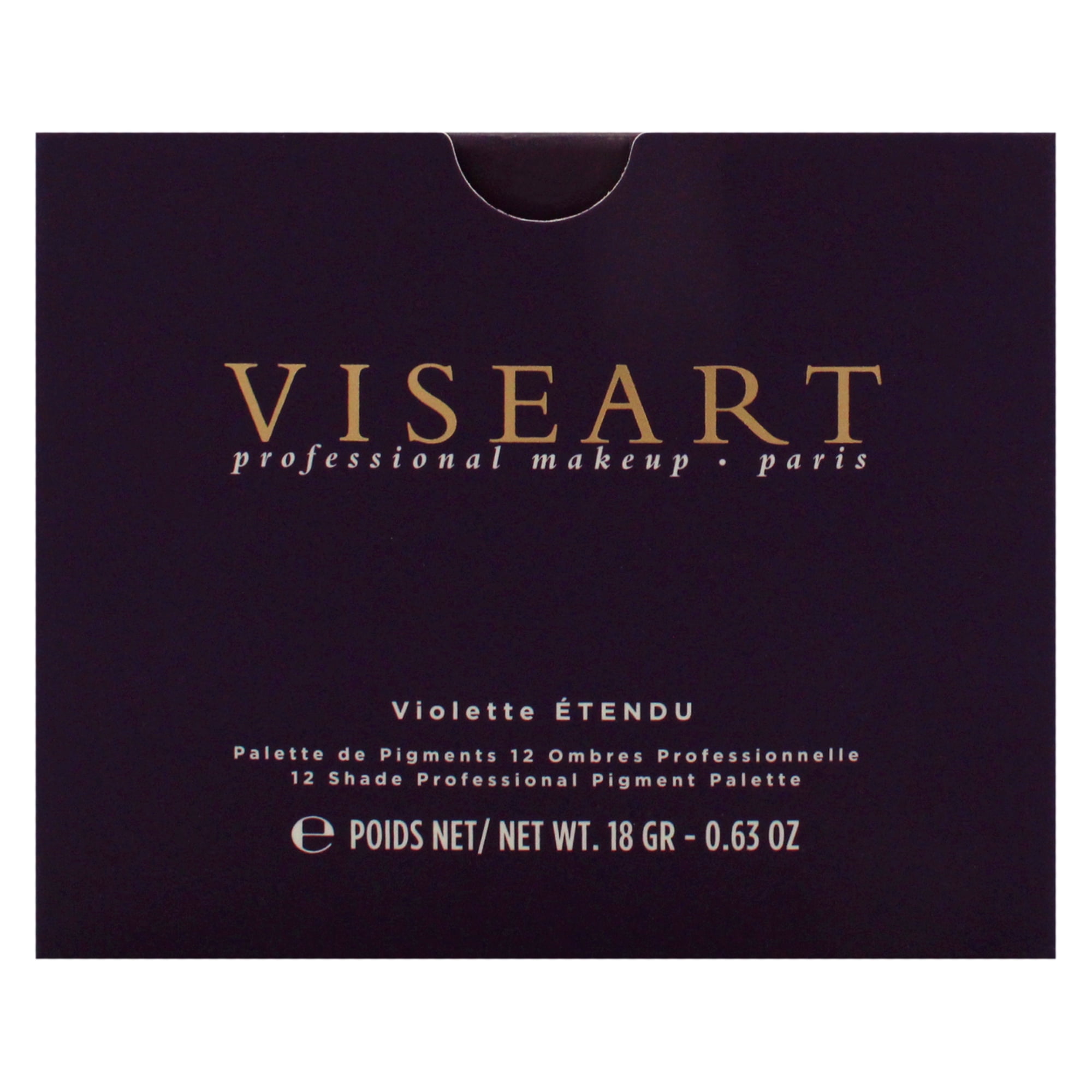 Viseart Paris Eyeshadow Palette - Violette Etendu , 0.63 oz Eye Shadow