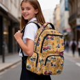 thumbnail image 6 of Binienty Construction Truck School Backpack for Teen Girls Age 10-12 17 Inch Heavy Duty Bookbag with Side Pockets Rucksack Students Back to School Gifts, 6 of 8
