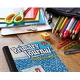thumbnail image 2 of Primary Journal, Hardcover, Primary Composition Book Notebook - Grades K-2, 100 Sheet, One Subject, 9.75" x 7.5", Blue, 2 of 5