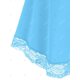 thumbnail image 4 of Tamaño de talla grande Inserción de encaje sin espalda Cami Tank Top Rosegal  Camisetas sin mangas de talla grande, 4 of 5