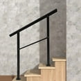 thumbnail image 6 of Autrinix Stair Handrail for Safety with Adjustable 0-45° Tilt, Zinc Steel, Black, Ideal for Outdoor Steps, Stairs, and Porches, Supports up to 331lbs, 6 of 11