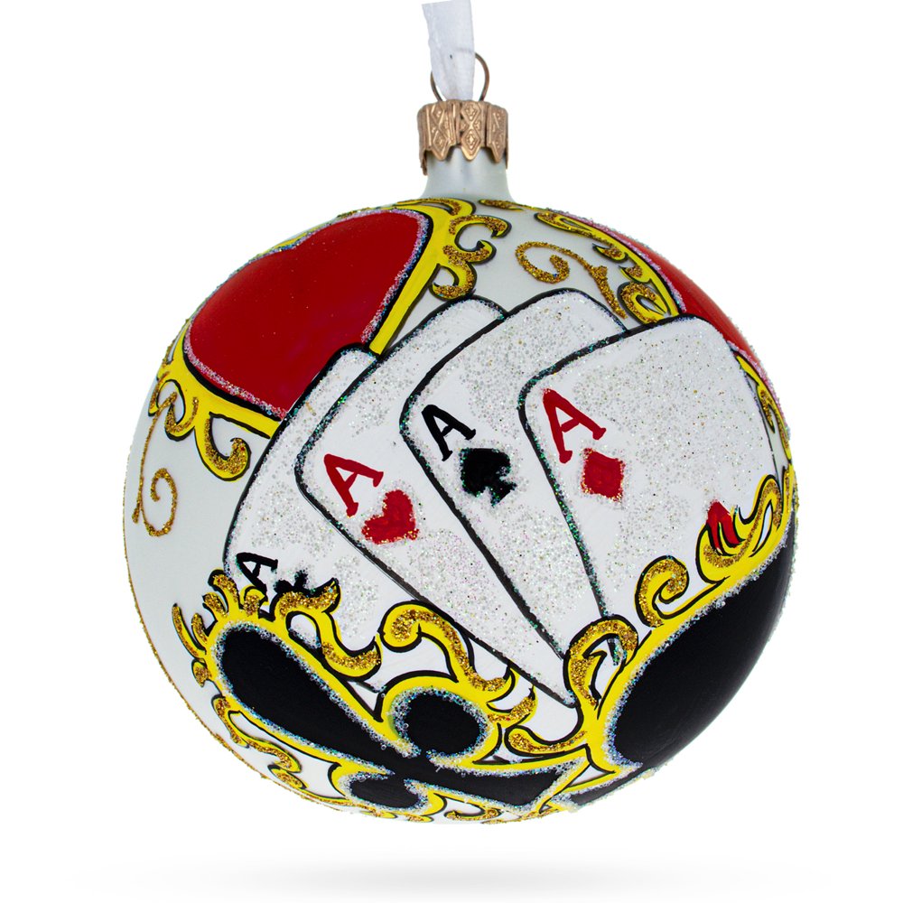 Playing Card Christmas Ornaments 