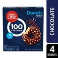 thumbnail image 3 of (4 pack) Fiber One 100 Calorie Donuts, Chocolate Snacks, 3g Sugar, 4 Ct, 3.28 oz, 3 of 14