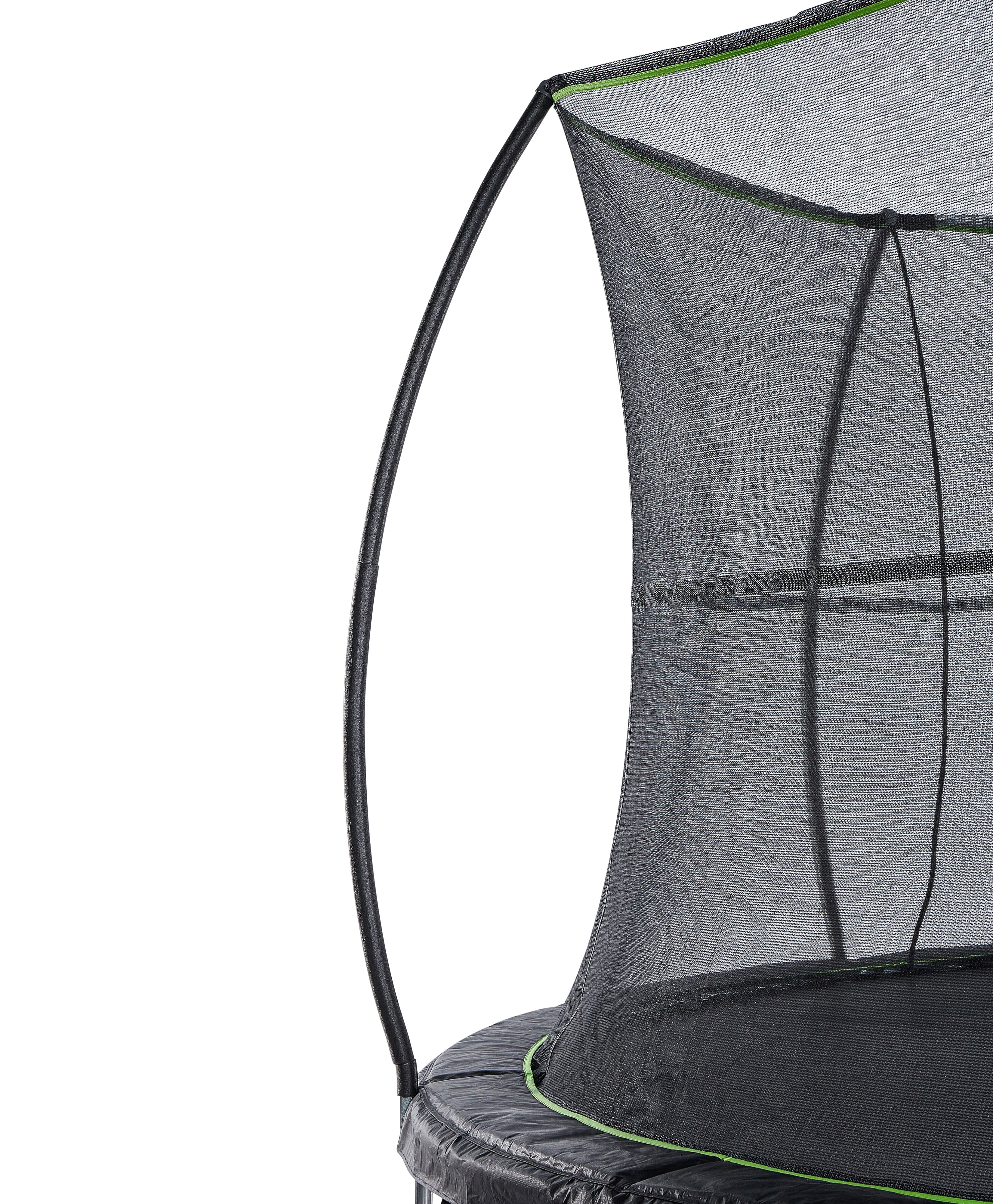 JumpKing 14ft Round Trampoline with Protective Enclosure and Powder-Coated Ladder