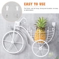 thumbnail image 3 of 1PC Wall Bike Planter Home Balcony Decoration Creative Plant Flower Basket, 3 of 7