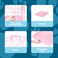 thumbnail image 3 of Carlson Pet Products Pink Secure and Foldable Single Door Metal Dog Crate for Small Breeds with Multi-Point Locking System, 24" L x 18" W x 20.5" H, 3 of 11