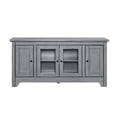 thumbnail image 3 of 52" Console de Rangement Support de Télévision en Bois - Gris Antique, 3 of 8