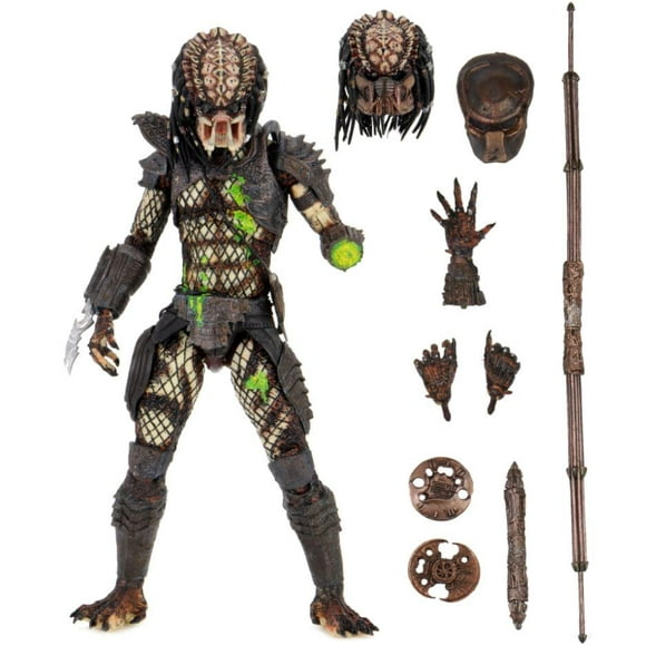 Predator 2 Ultime Bataille Endommagé Figurine City Hunter 7 Pouces