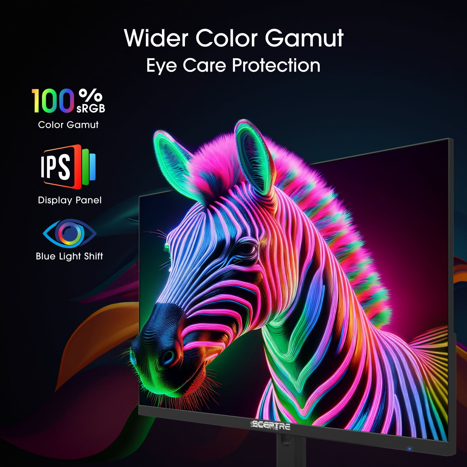Sceptre New IPS 27-inch Gaming Monitor 100Hz D HDMI Build-in Speakers 2026