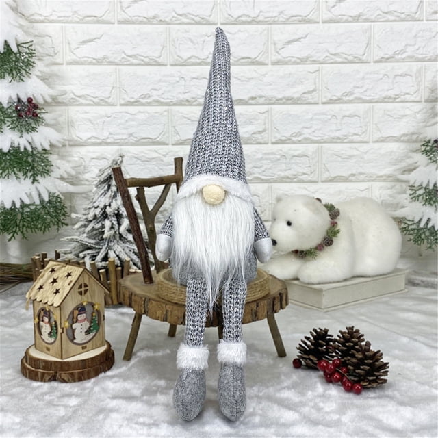 LSLJS Christmas Gnomes Christmas Decorations Christmas Gifts, Decorative Dolls, Gnomes Decorations for Home, Faceless Elderly Dolls, Window Decorations