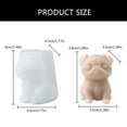 thumbnail image 3 of Dog Shaped Silicone Molds Candle Molds for Candle Soap Home Decoration, Plaster Decoration, Epoxy Resin Project, 3 of 21