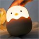 thumbnail image 5 of Bonitas luces de noche para niños, Abeechick y Chacochick Kawaii, lámpara de silicona suave para guardería, lámpara de mesa recargable con sensor táctil., 5 of 5