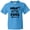 Pacific Blue, variant on Inktastic Mama's Little Dude with Arrow Youth T-Shirt