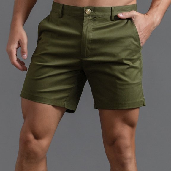 Aayomet Mens Swim Shorts Mens Summer Plus Size Pants Pocket Drawstring Loose Casual Sports Running Straight Five Points Shorts Beach Pants,Green XL