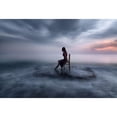 thumbnail image 3 of Kaimaki, Maria 18x13 Black Modern Framed Museum Art Print Titled - Of Tide and NightFall, 3 of 5