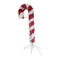 thumbnail image 3 of Kurt Adler 3-Foot Pre-Lit Red and White LED Tinsel Candy Cane, 3 of 8