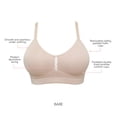 thumbnail image 5 of Erika Wire-Free Full Bust Bralette, Bare, 36DD, 5 of 5